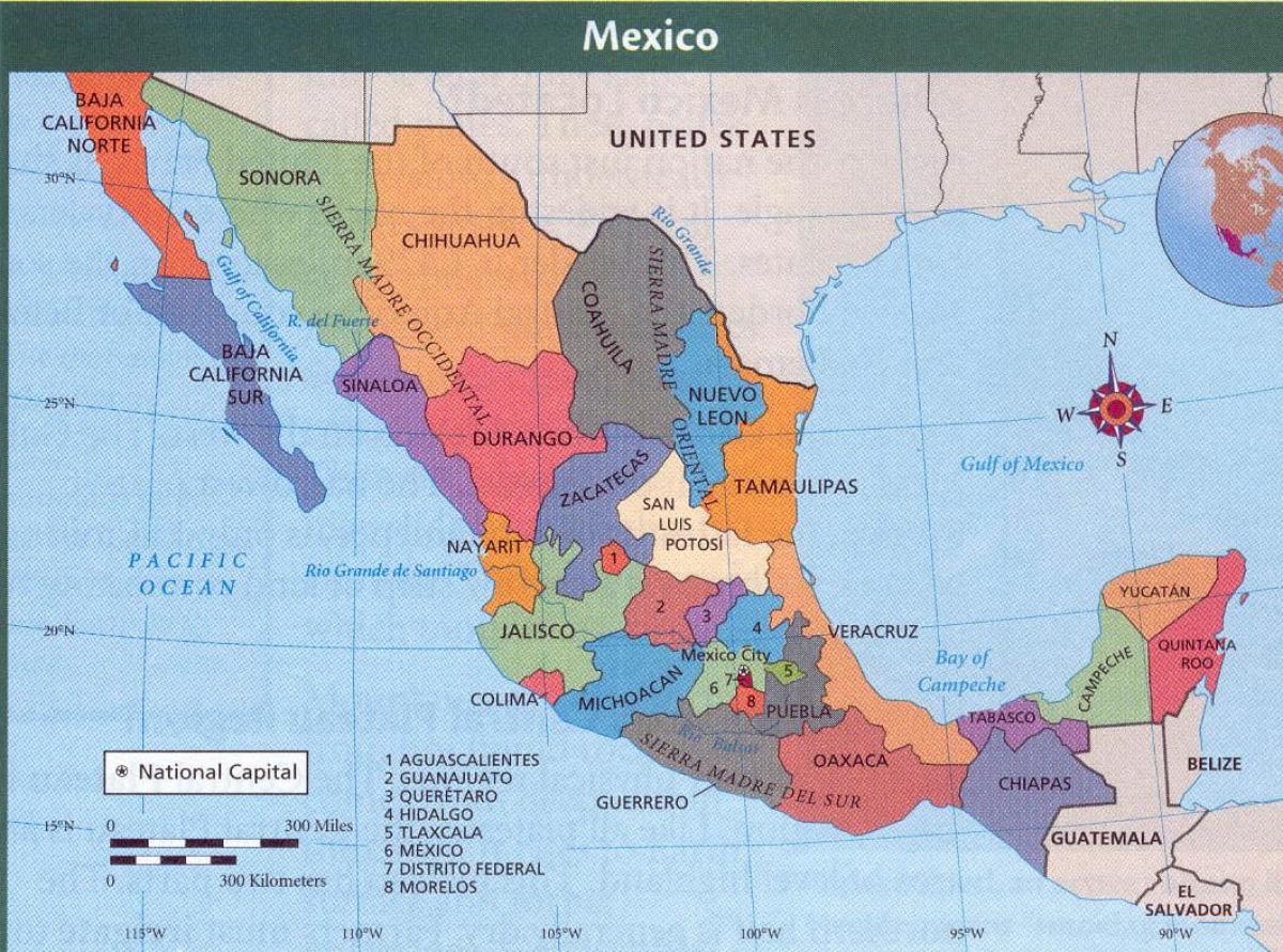 aztec peta Meksiko