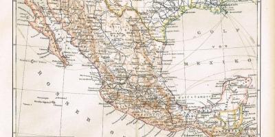 Meksiko tua peta