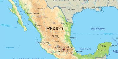 Meksiko peta